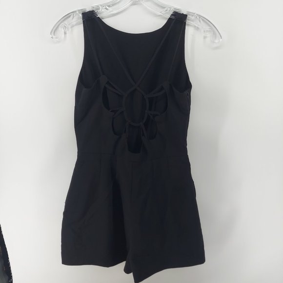 women romper shorts size small black - Picture 2 of 8
